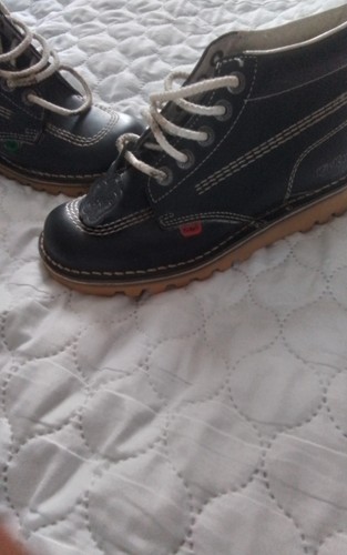 Kickers leather combat ankle - combat,