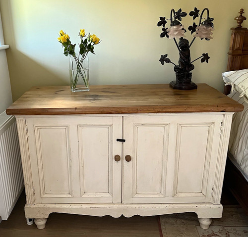 Antique style white - white, wooden