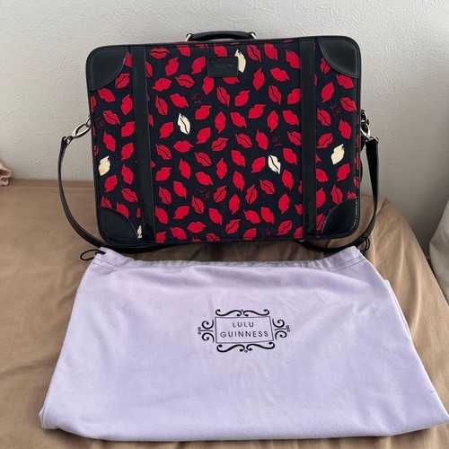 Lulu guinness trunk bag lip - guinness,