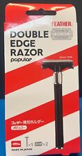 (New) FEATHER Popular Double Edge Safety Razor Made In Japan Japanese Version