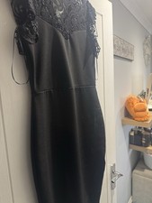 Black Lipsy Dress Size 12 