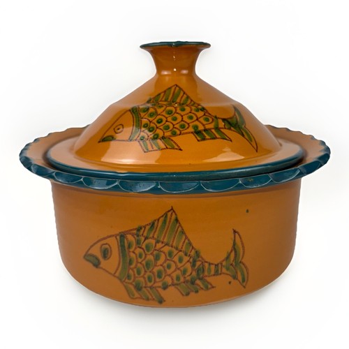 Tunisian pottery tagine - pottery, style