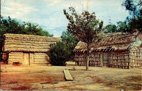 Mcallen postcard chozas - mcallen,