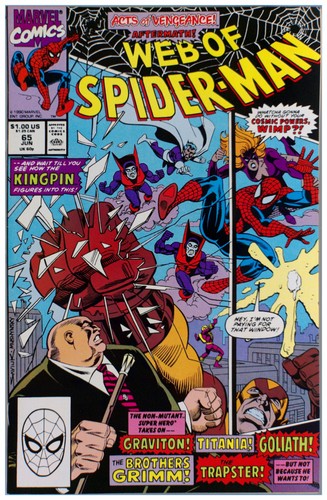 Web spider man 65 1990 - of,