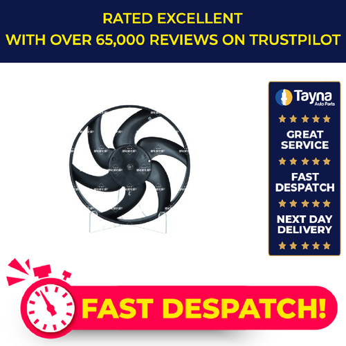Radiator fan fits peugeot - radiator,