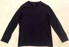 NEXT Boys 6 Years Navy Blue Long Sleeve Top 100% Cotton BNWOT