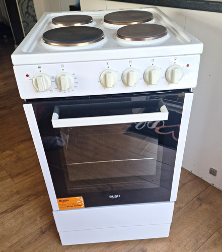 Bush 60cm white freestanding - bush,