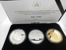 2023 Solomon Islands 70th Anniversary Queen's Coronation .999 Half Dollar coins