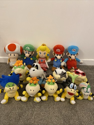 Super mario plush lot 14 - super,