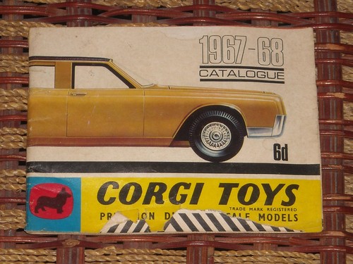 Corgi toys catalogue 1967 1968 - catalogue, 1967-1968