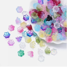 100Pcs Mixed Lampwork Glass