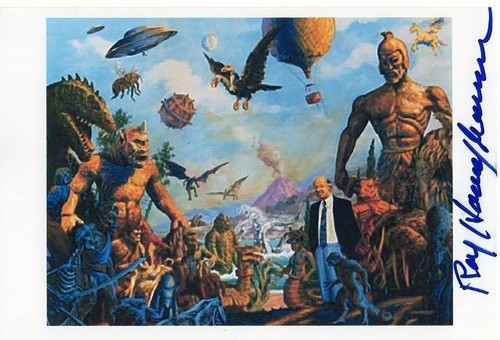 Ray harryhausen hand - ray, signed