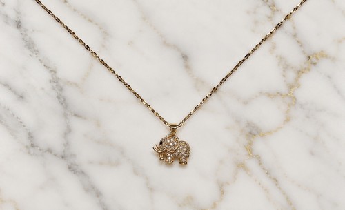 Gold plated crystal - gold,