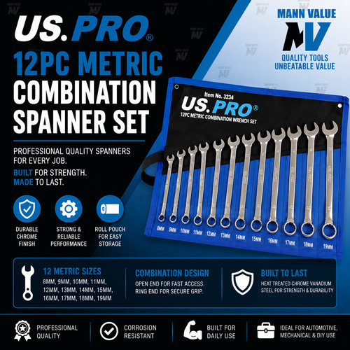 Pro tools 12pc - tools, combination