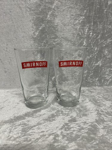 Smirnoff pint glasses - 2,