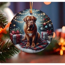 Dogue de Bordeaux Christmas