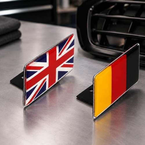 German flag zinc - german, uk