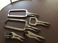 Complete Welding Vice-Grip Tools 5x Clamps- See Description For Size Etc