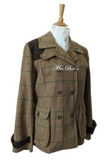 BNWT LADIES CALDENE WILDERHOPE TWEED SHOOTING/ FIELD  COAT SIZE 8