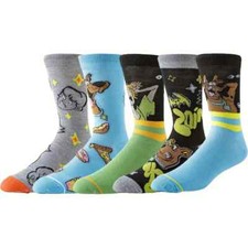 Mens Scooby Doo Movie Film Cartoon Comic Novelty Character Socks UK 6-11