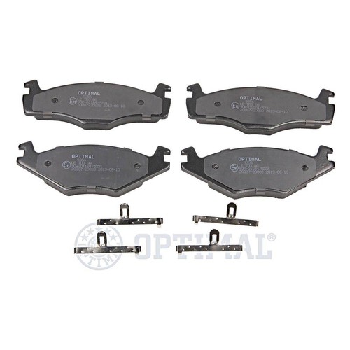 Front disc brake pad - front, set