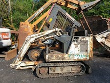 Bobcat X320 mini Digger Excavator dismantling for parts!!  Exhaust only!!