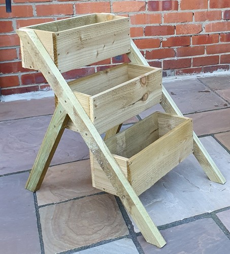 Garden ladder planter tier - garden,