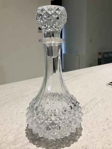 Decanter crystal arques - decanter, d'arques