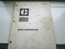 Caterpillar Service Manual SRCR Generator