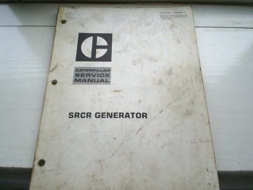 Caterpillar service manual - caterpillar,