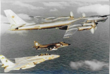 USN Tomcat and RAF Harrier