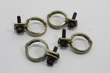 Audi A8 4D D2 PF Heater Matrix Connecting Pipes Securing Clips Clamps x4