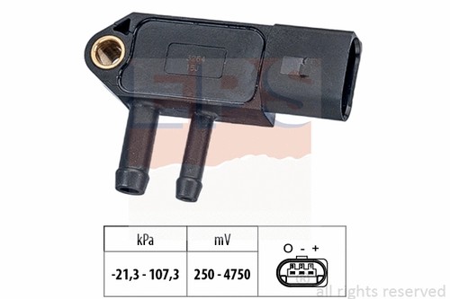 Sensor exhaust pressure - exhaust,