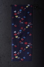 Japanese Fabric Wool Textile Vintage Kimono Antique Patch Woven 37.4"/KIM33/75