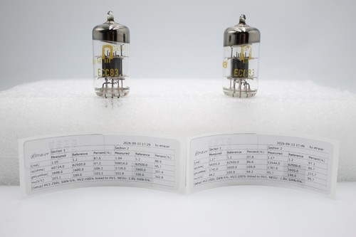 Matched pair ecc83 12ax7 - , /