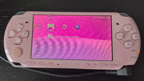 Sony psp 3000 - sony, pink
