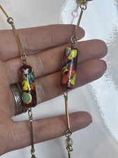 antique art deco multi colour