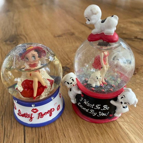 Betty boop glass snowglobe - boop,