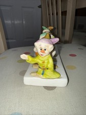 Vintage Disney / Clover Toast Rack Snow White And Seven Dwarfs 1980s Ceramic