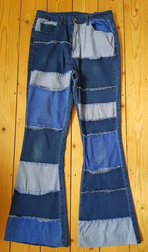 Ladies high waisted - ladies, blue