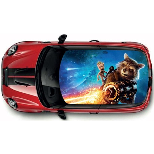 Movie characters printed roof - movie,