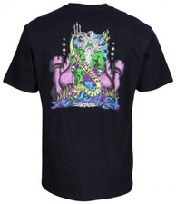 SANTA CRUZ Skateboard Co- Jason Jessee Neptune Tee / T Shirt - BLACK - MEDIUM