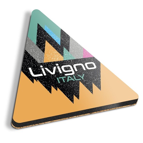 Triangle mdf coaster - coaster, livigno