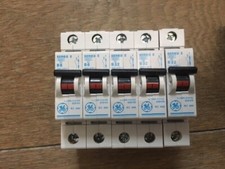 GE series E MCB bs 60898 6A Type B, 20A Type B, 32A Type B