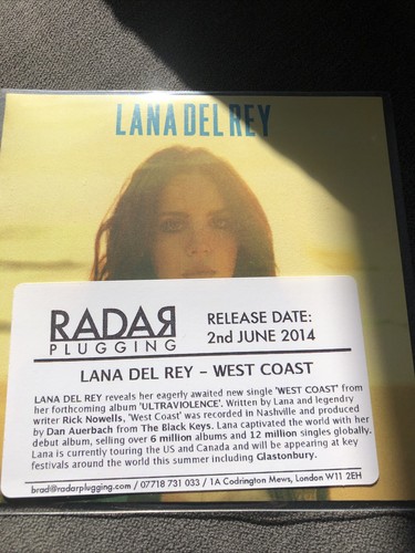 Lana del rey west coast - del, 3