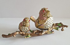 2 Birds On Branch Jewelled And