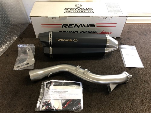 Remus exhaust black - exhaust,
