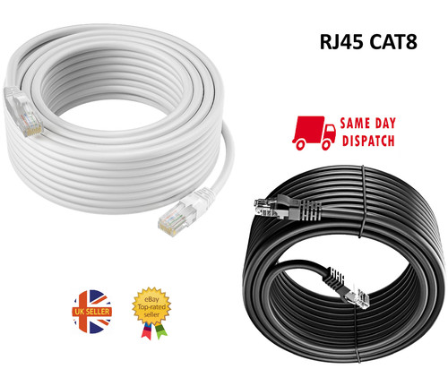 Ethernet cable rj45 cat8 - rj45,