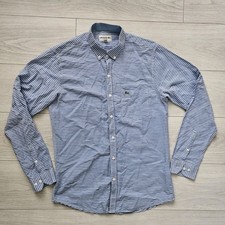 Lacoste Slim Fit Button Down Long Sleeved Shirt Size L