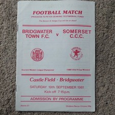 81/2 Peter Denning Testimonial - Bridgwater Town vs Somerset CCC